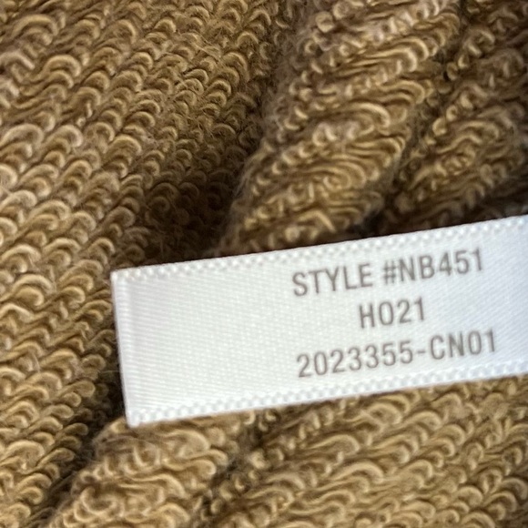 Madewell | Garment-Dyed Loop Terry Hoodie Sweatshirt  Size Large - Picture 7 of 7